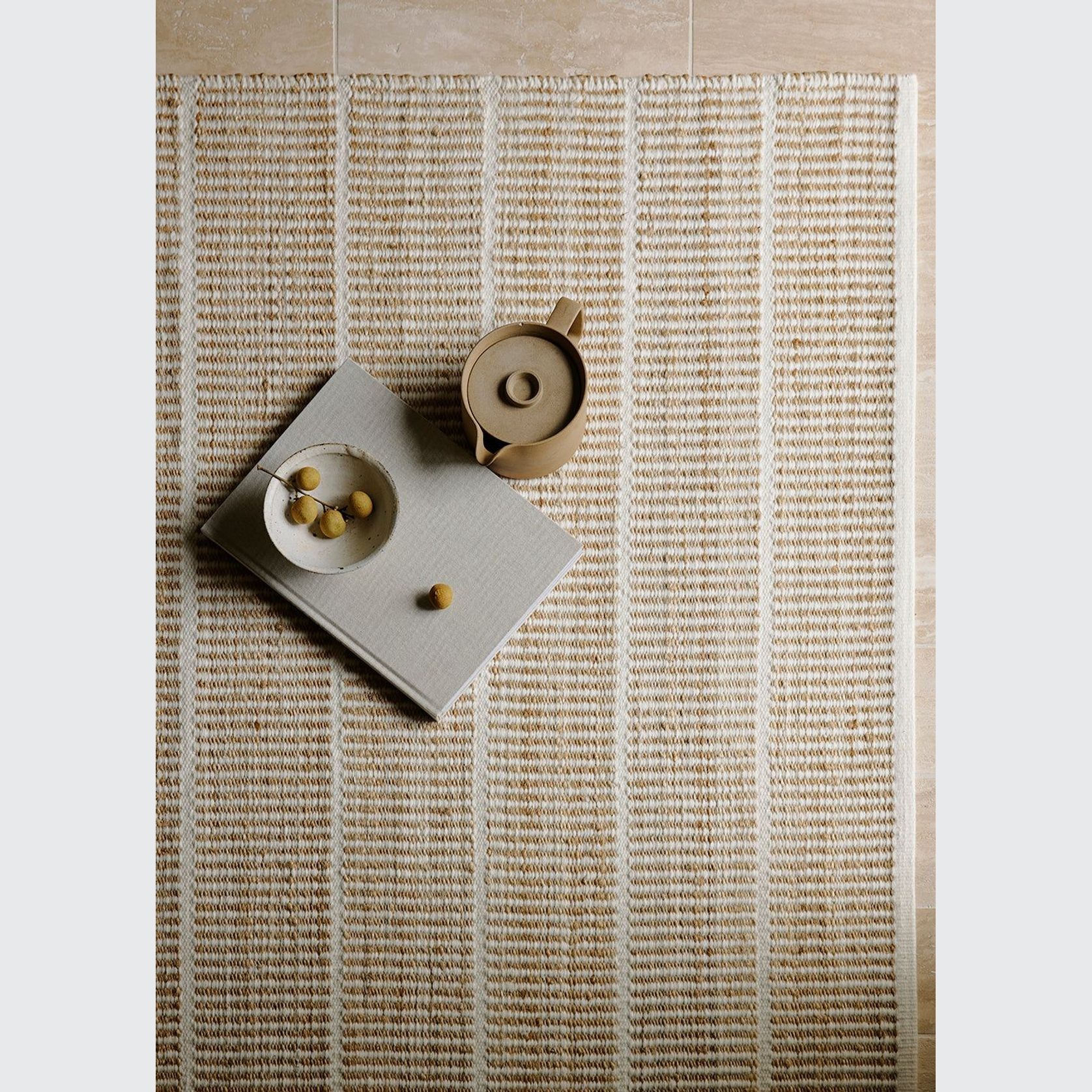 Armadillo Trellis Jute Rug gallery detail image