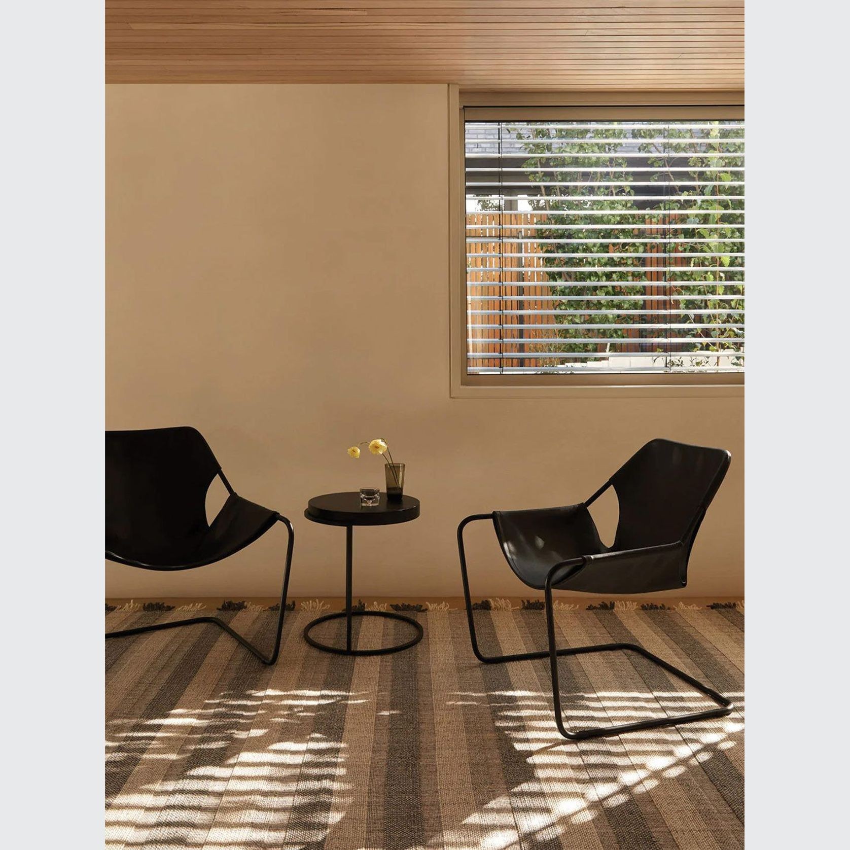 Tribe Home Magnus Rug - Beige Black gallery detail image