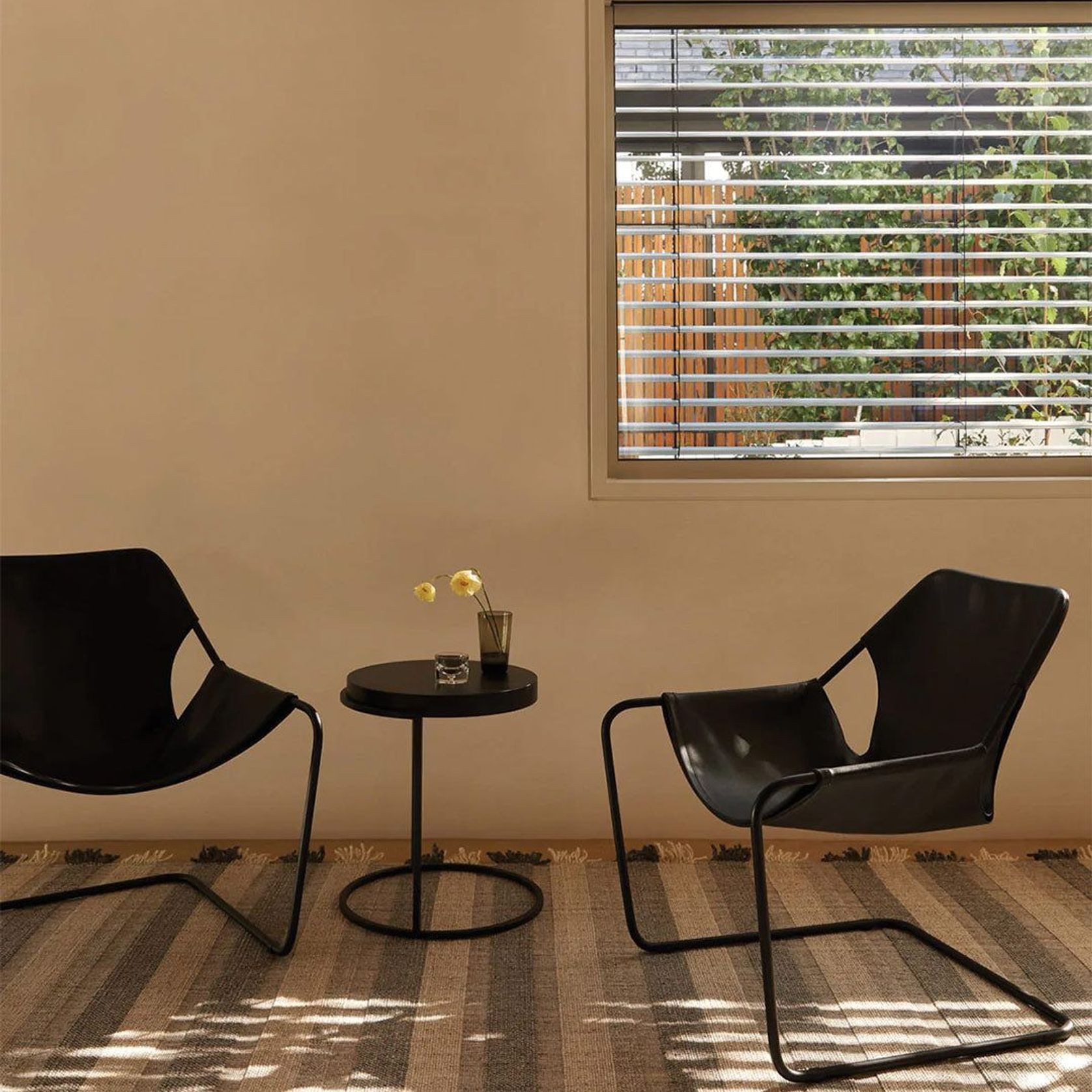 Tribe Home Magnus Rug - Beige Black gallery detail image