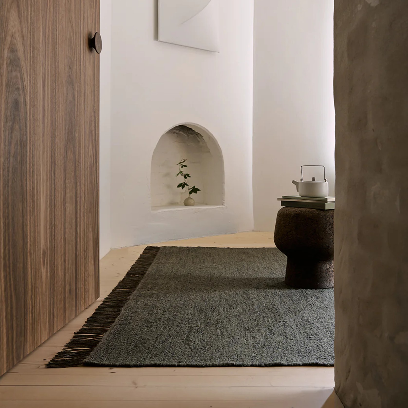 Armadillo Willow Wool & Jute Rug gallery detail image
