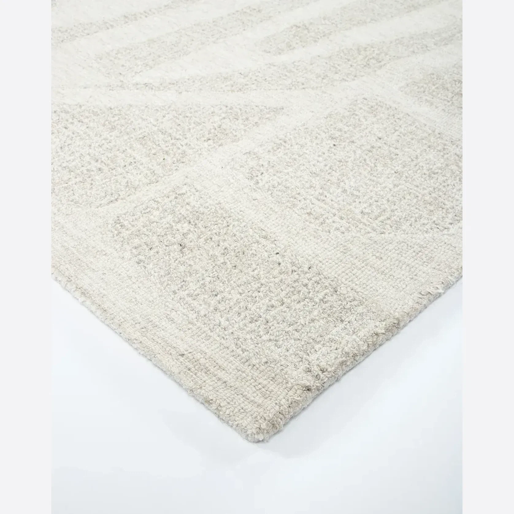 Baya Maya 100% Wool Rug - Oatmeal gallery detail image