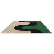 Marimekko Seireeni - Green | 100% Wool Designer Floor Rug gallery detail image