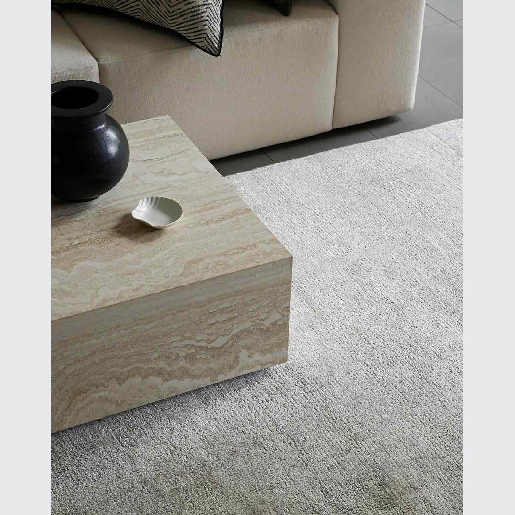 Weave Home Almonte Rug - Oyster | Wool Blend Floor Rug | 2 x 3m gallery detail image