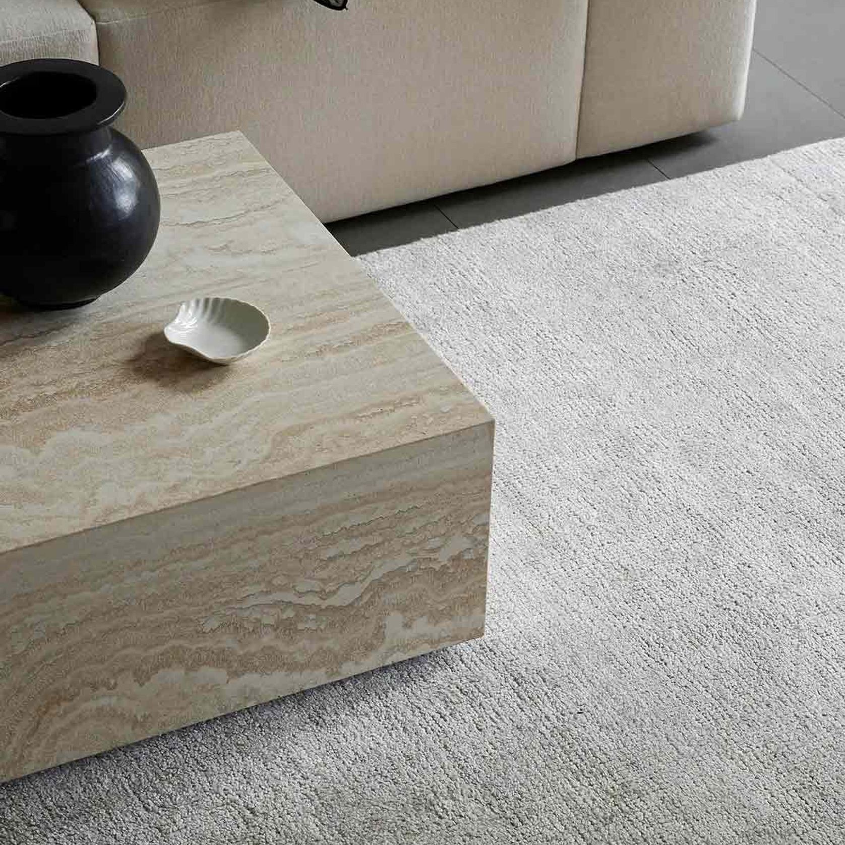 Weave Home Almonte Rug - Oyster | Wool Blend Floor Rug | 2 x 3m gallery detail image