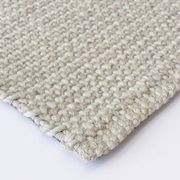 Baya Kansas Handwoven Textured Rug - Oat/Natural gallery detail image