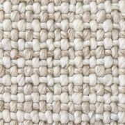 Baya Kansas Handwoven Textured Rug - Oat/Natural gallery detail image