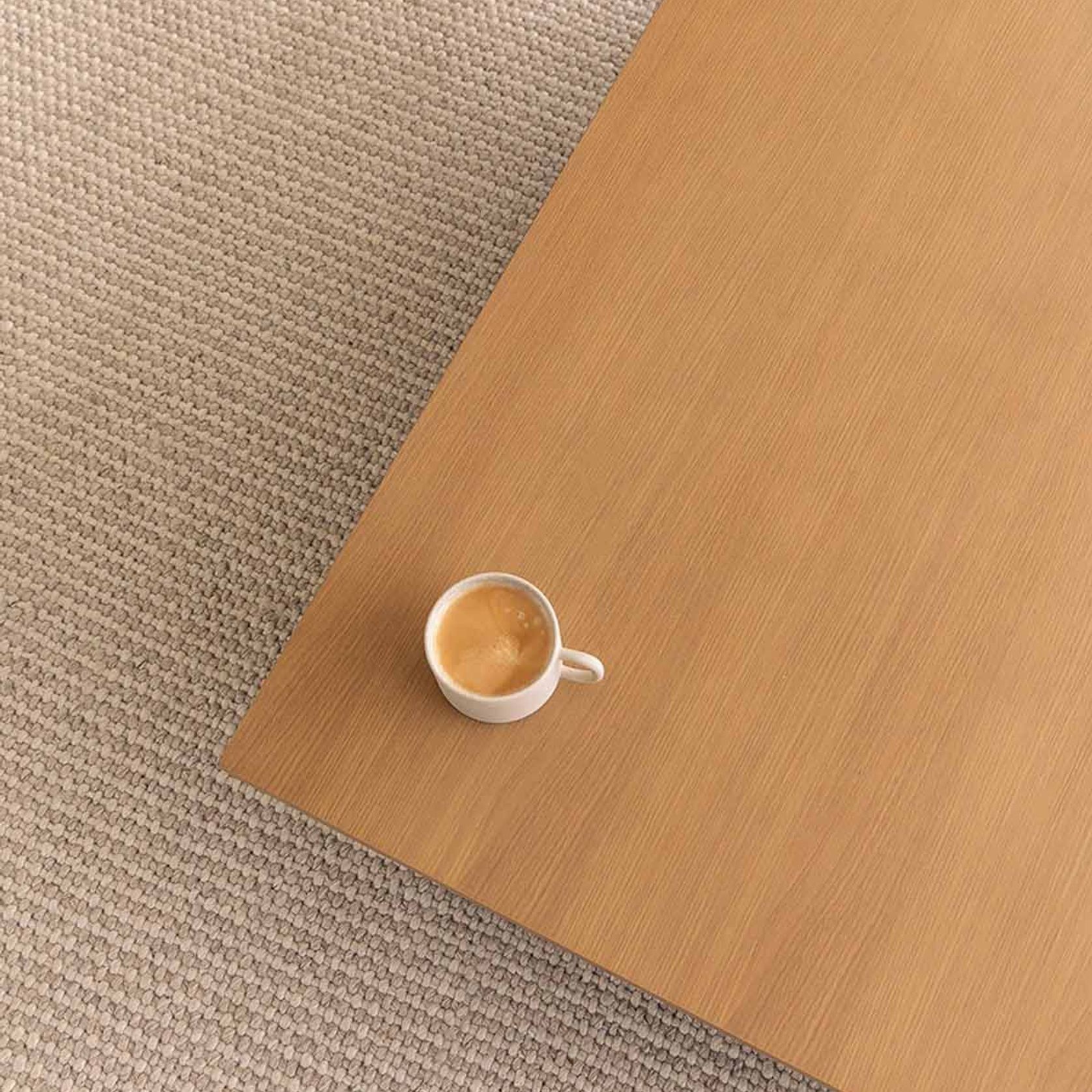 Baya Kansas Handwoven Textured Rug - Oat/Natural gallery detail image