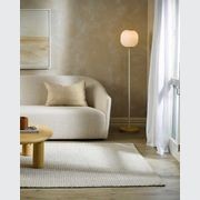 Baya Kansas Handwoven Textured Rug - Oat/Natural gallery detail image