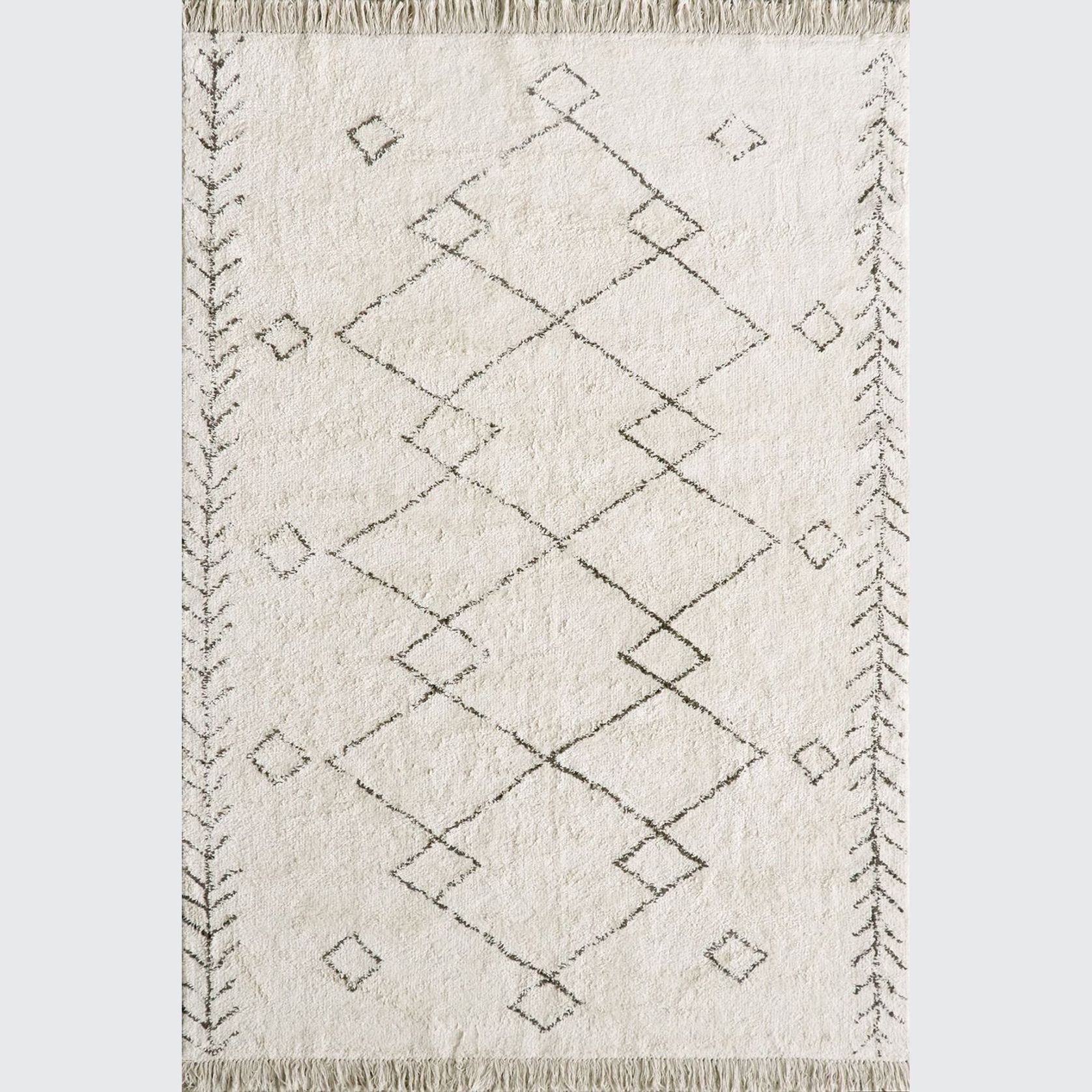 Bjorn Aztec Pattern Rug | Beige gallery detail image