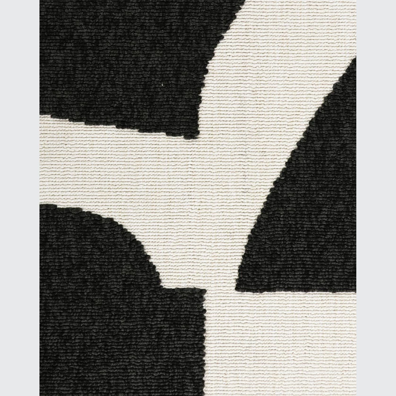Baya Copacabana In-Outdoor Rug | Colour Black/Ecru gallery detail image