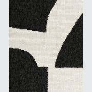 Baya Copacabana In-Outdoor Rug | Colour Black/Ecru gallery detail image