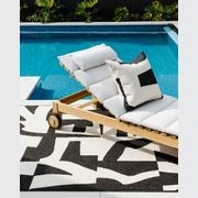 Baya Copacabana In-Outdoor Rug | Colour Black/Ecru gallery detail image