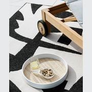 Baya Copacabana In-Outdoor Rug | Colour Black/Ecru gallery detail image