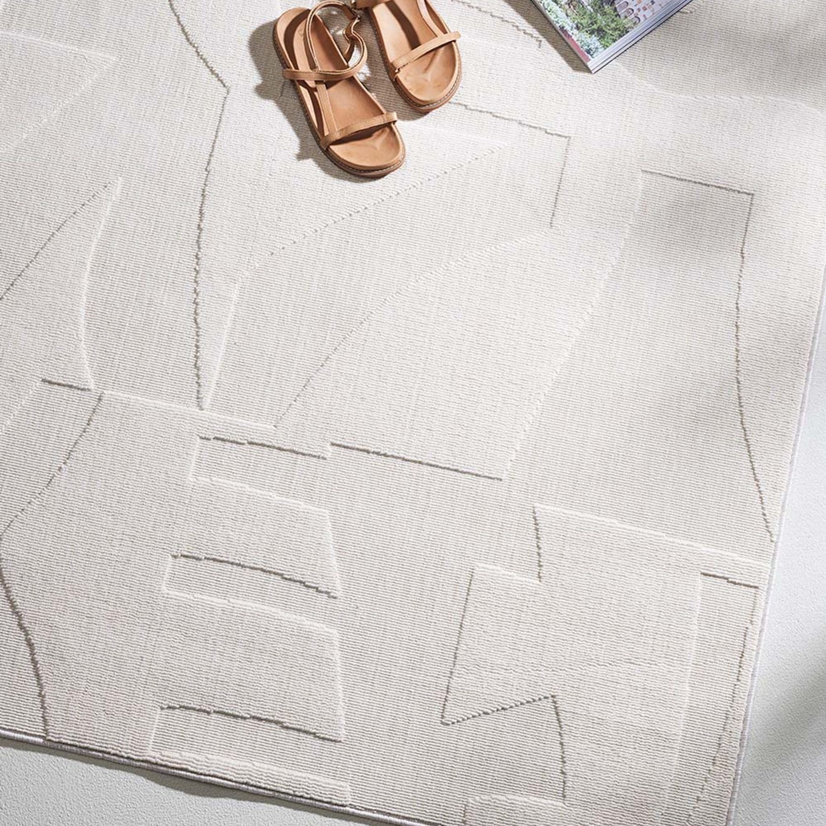 Baya Copacabana Outdoor Rug | Colour Bone gallery detail image