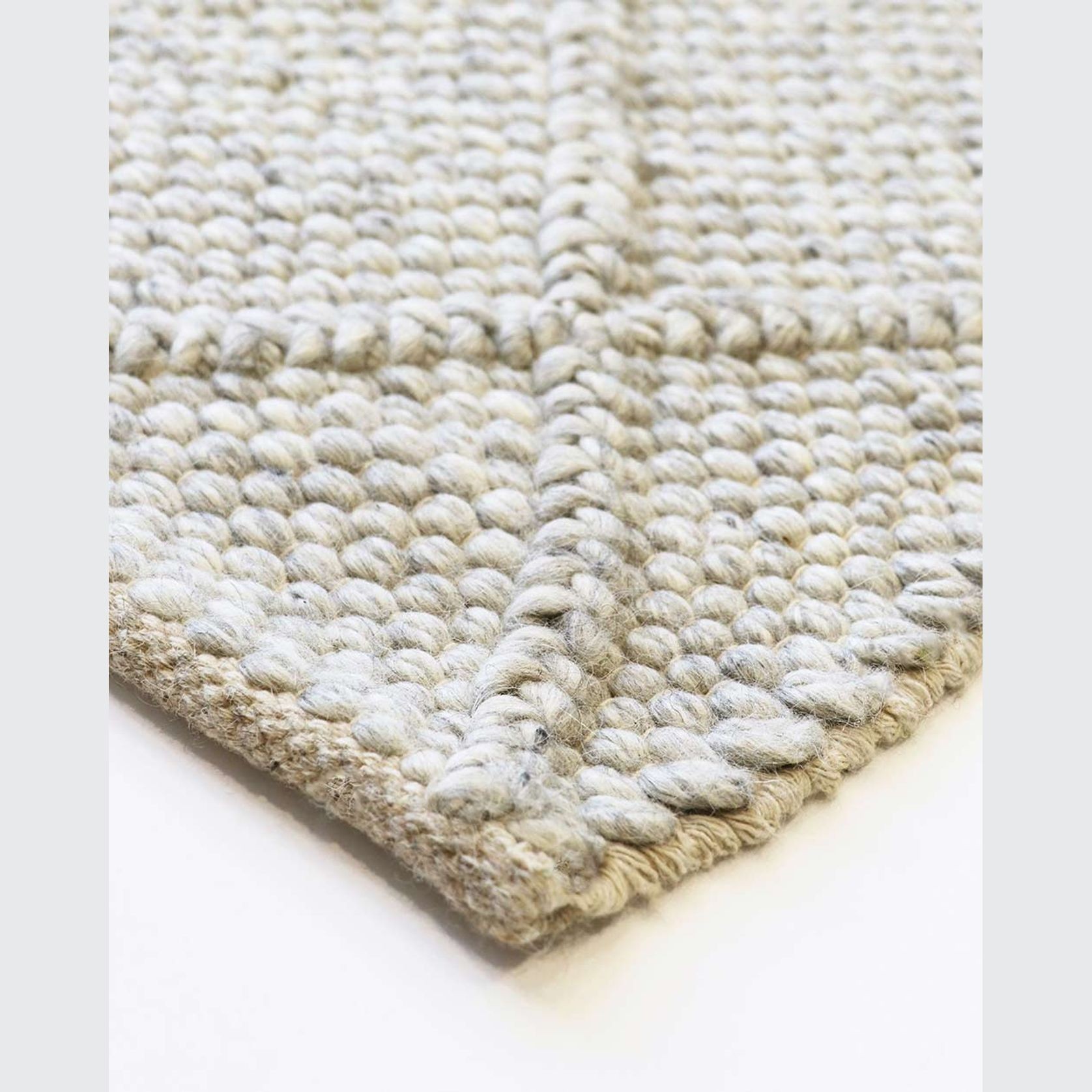 Baya Dakota Handwoven Textured Rug - Natural/Straw gallery detail image
