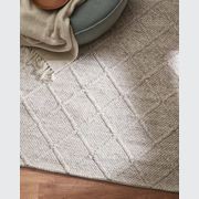Baya Dakota Handwoven Textured Rug - Natural/Straw gallery detail image