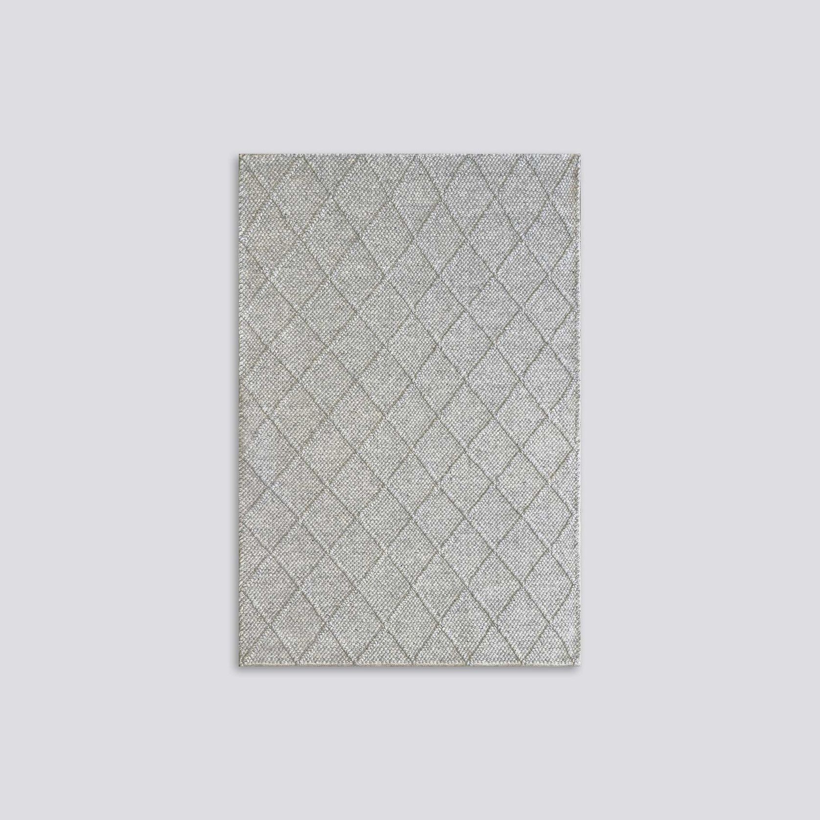 Baya Dakota Handwoven Textured Rug - Silver Birch gallery detail image