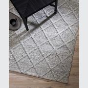 Baya Dakota Handwoven Textured Rug - Silver Birch gallery detail image