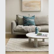 Baya Dakota Handwoven Textured Rug - Silver Birch gallery detail image