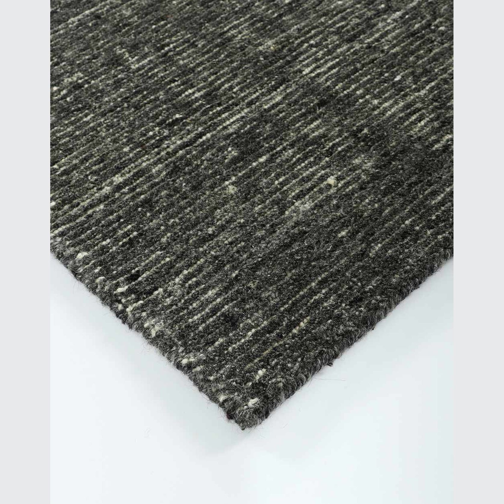 Baya Emmett 100% Wool Floor Rug - Peat gallery detail image