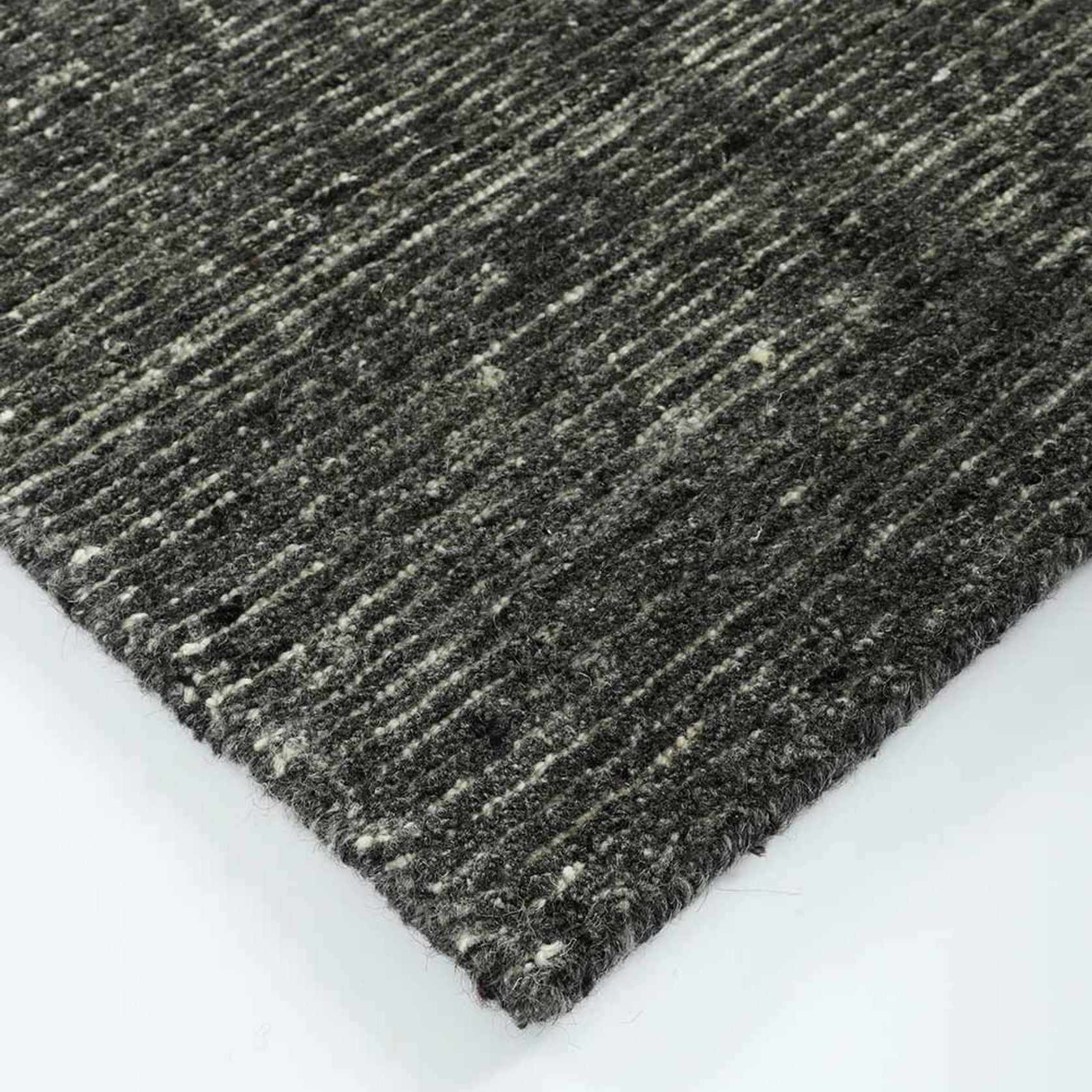 Baya Emmett 100% Wool Floor Rug - Peat gallery detail image