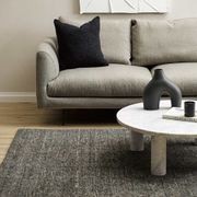 Baya Emmett 100% Wool Floor Rug - Peat gallery detail image
