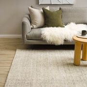 Baya Emmett 100% Wool Floor Rug - Pumice gallery detail image