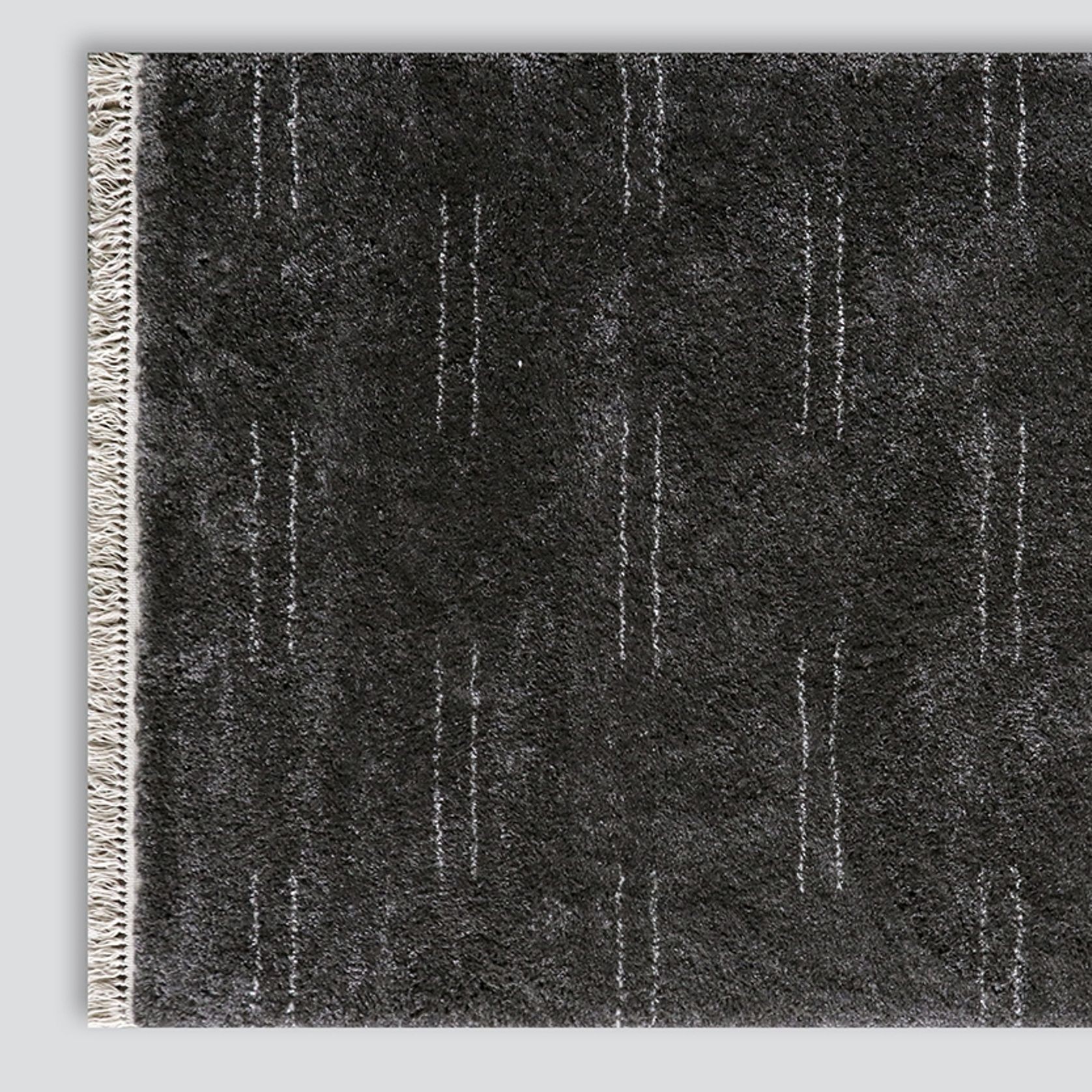 Enrica Pattern Area Rug | Charcoal gallery detail image