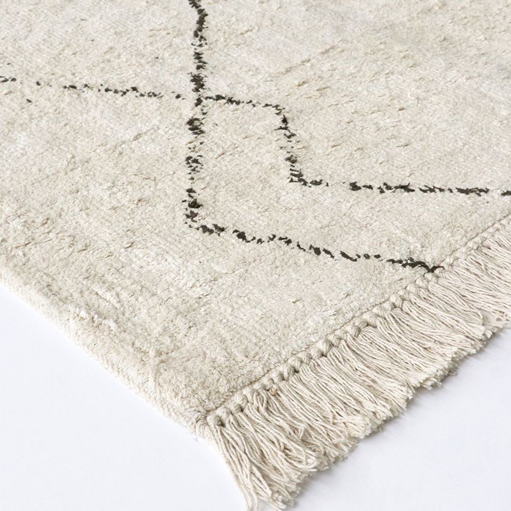 Inge Pattern Area Rug | Beige gallery detail image