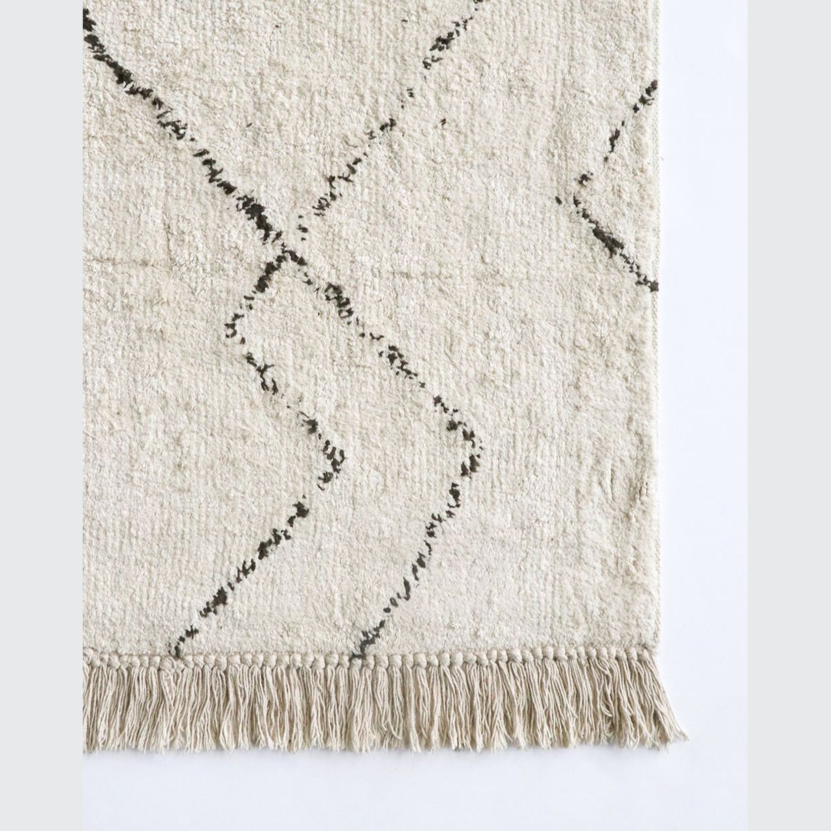 Inge Pattern Area Rug | Beige gallery detail image