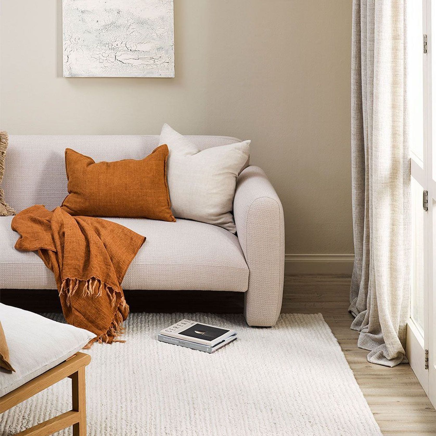 Baya Karaka Handwoven 100% Wool Rug - Merino gallery detail image