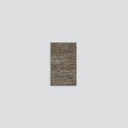 Baya Lima Entrance Mat - Charcoal/Natural | 50% Wool, 50% Jute gallery detail image