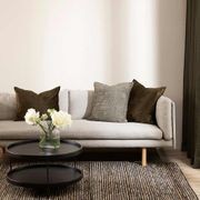 Baya Lima Floor Rug - Charcoal/Natural | Jute and Wool Blend gallery detail image