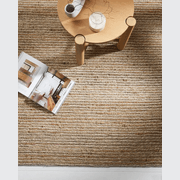 Baya Lima Floor Rug - Sand/Natural | Jute and Wool Blend gallery detail image