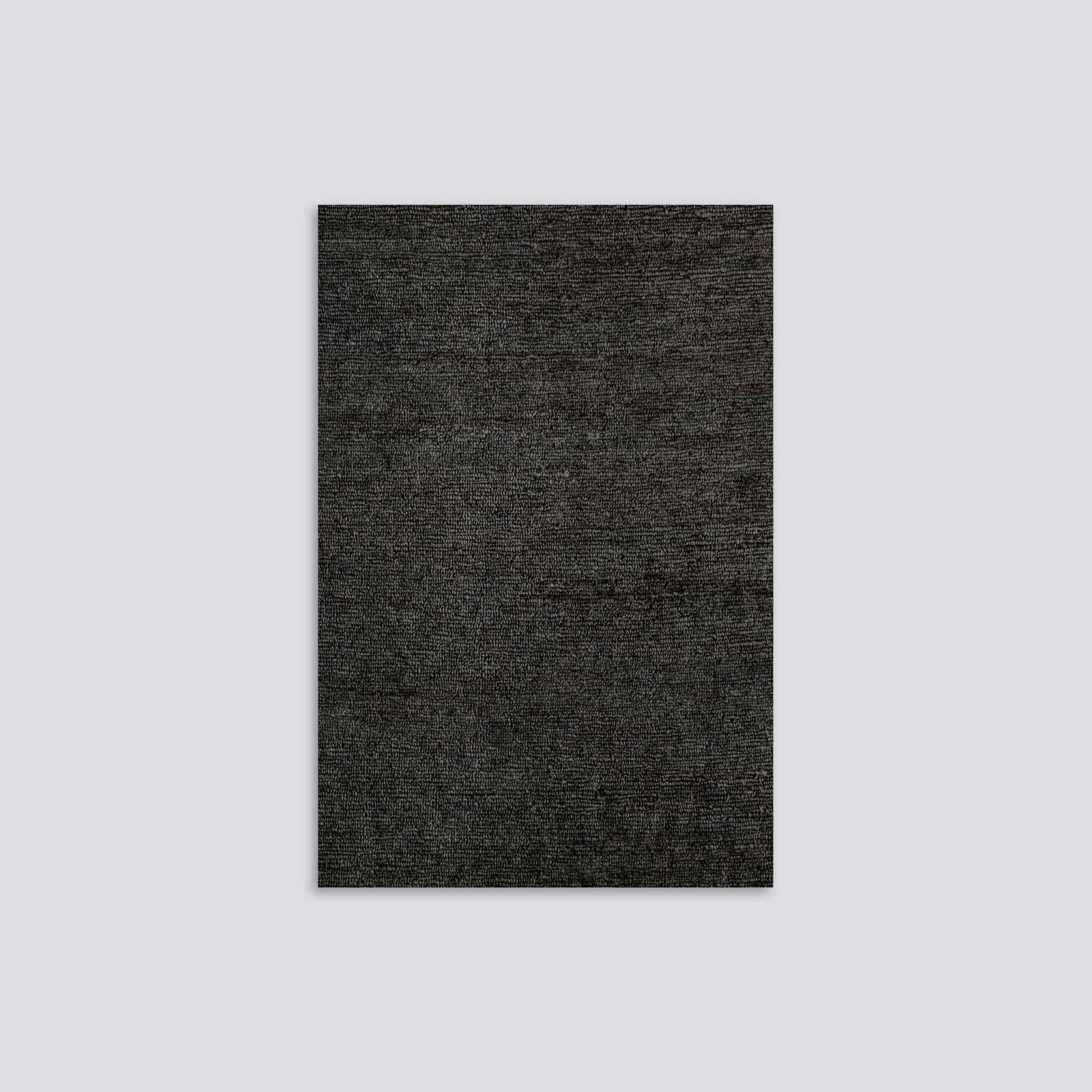 Baya Madagascar 100% Hemp Floor Rug - Licorice gallery detail image