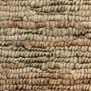 Baya Madagascar 100% Hemp Floor Rug - Natural Brown gallery detail image