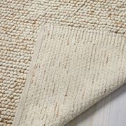Mini Pebble Wool Jute Rug gallery detail image