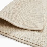 Mini Pebble Wool Jute Rug gallery detail image