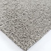 Baya Mt Somers Handwoven 100% Wool Rug - Smoke Grey gallery detail image