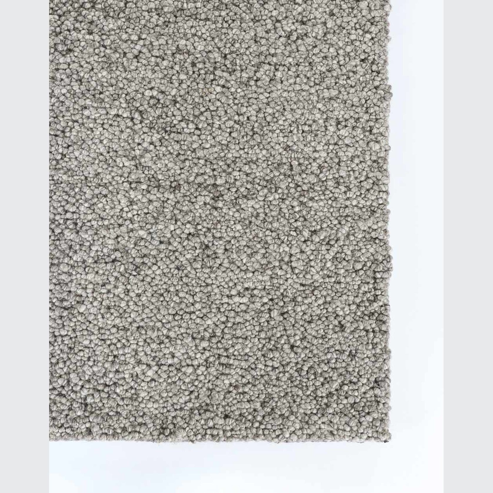 Baya Mt Somers Handwoven 100% Wool Rug - Smoke Grey gallery detail image