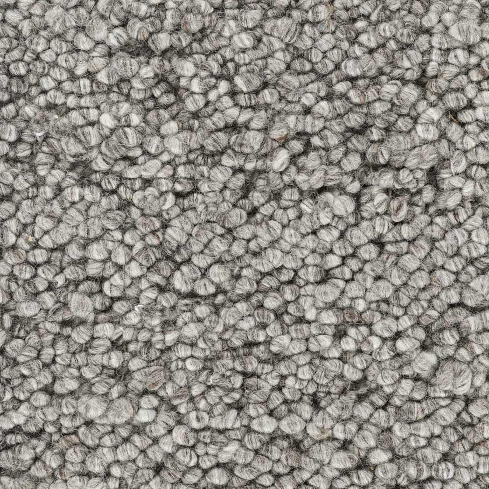 Baya Mt Somers Handwoven 100% Wool Rug - Smoke Grey gallery detail image