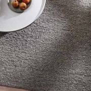 Baya Mt Somers Handwoven 100% Wool Rug - Smoke Grey gallery detail image