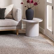 Baya Mt Somers Handwoven 100% Wool Rug - Smoke Grey gallery detail image