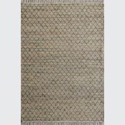 Myra Jute Pattern Rug | Moss Grey gallery detail image
