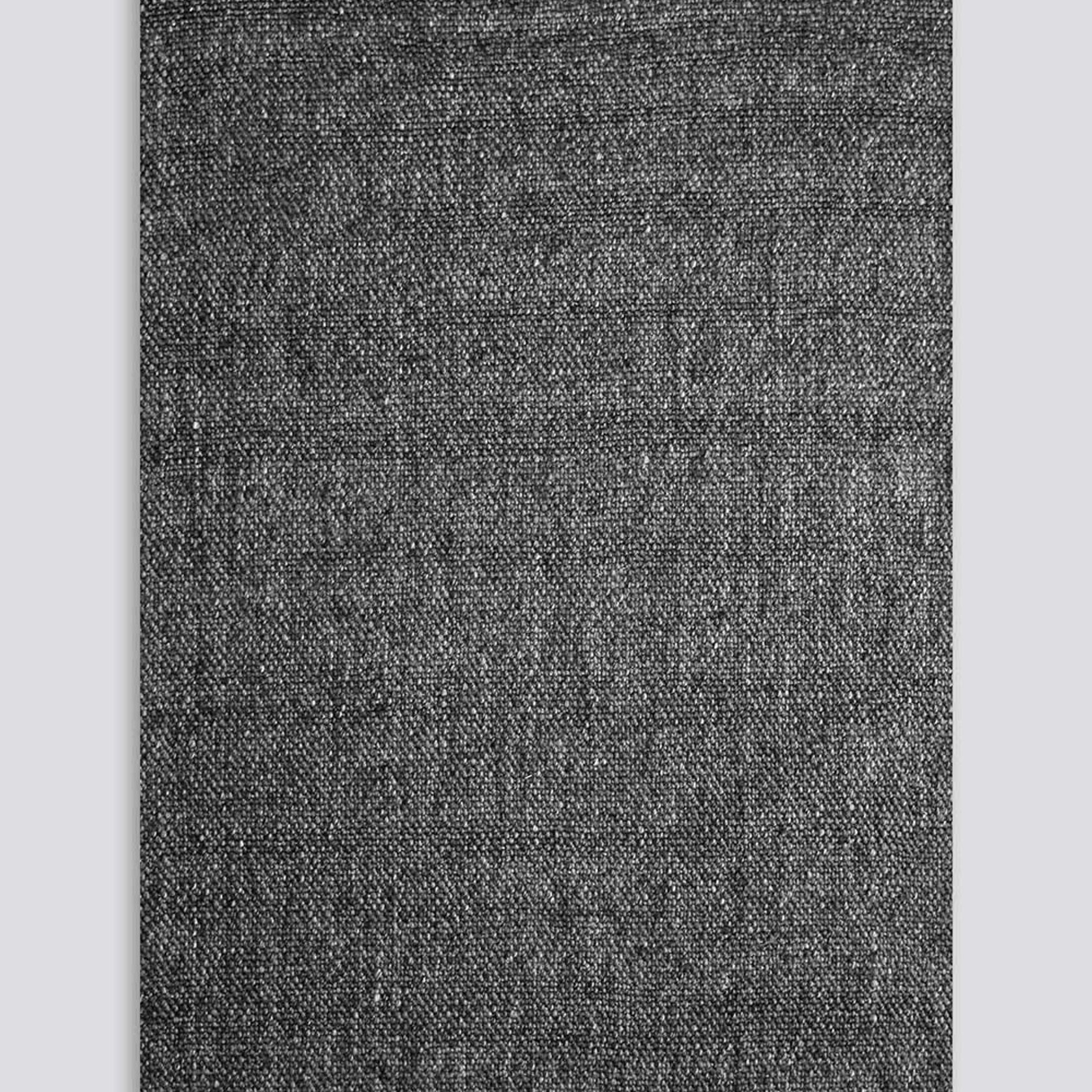 Baya Nebraska Handwoven Textured Rug - Charcoal gallery detail image