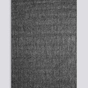 Baya Nebraska Handwoven Textured Rug - Charcoal gallery detail image