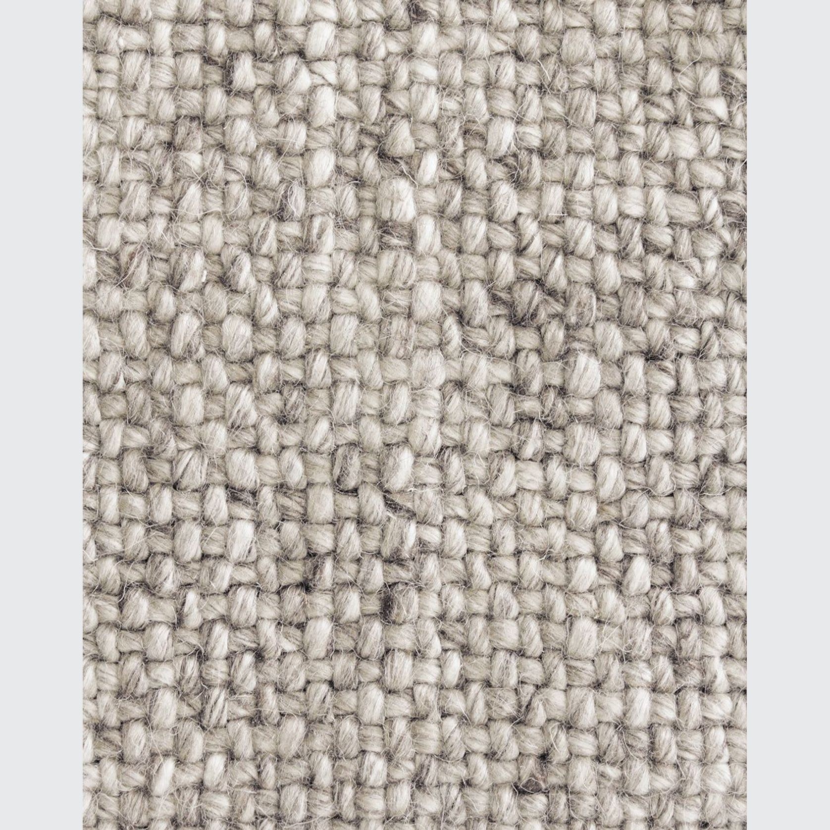 Baya Nebraska Handwoven Textured Rug - Pebble gallery detail image