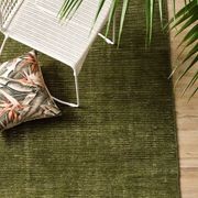 Baya Orakei Outdoor Rug - Leaf Green gallery detail image