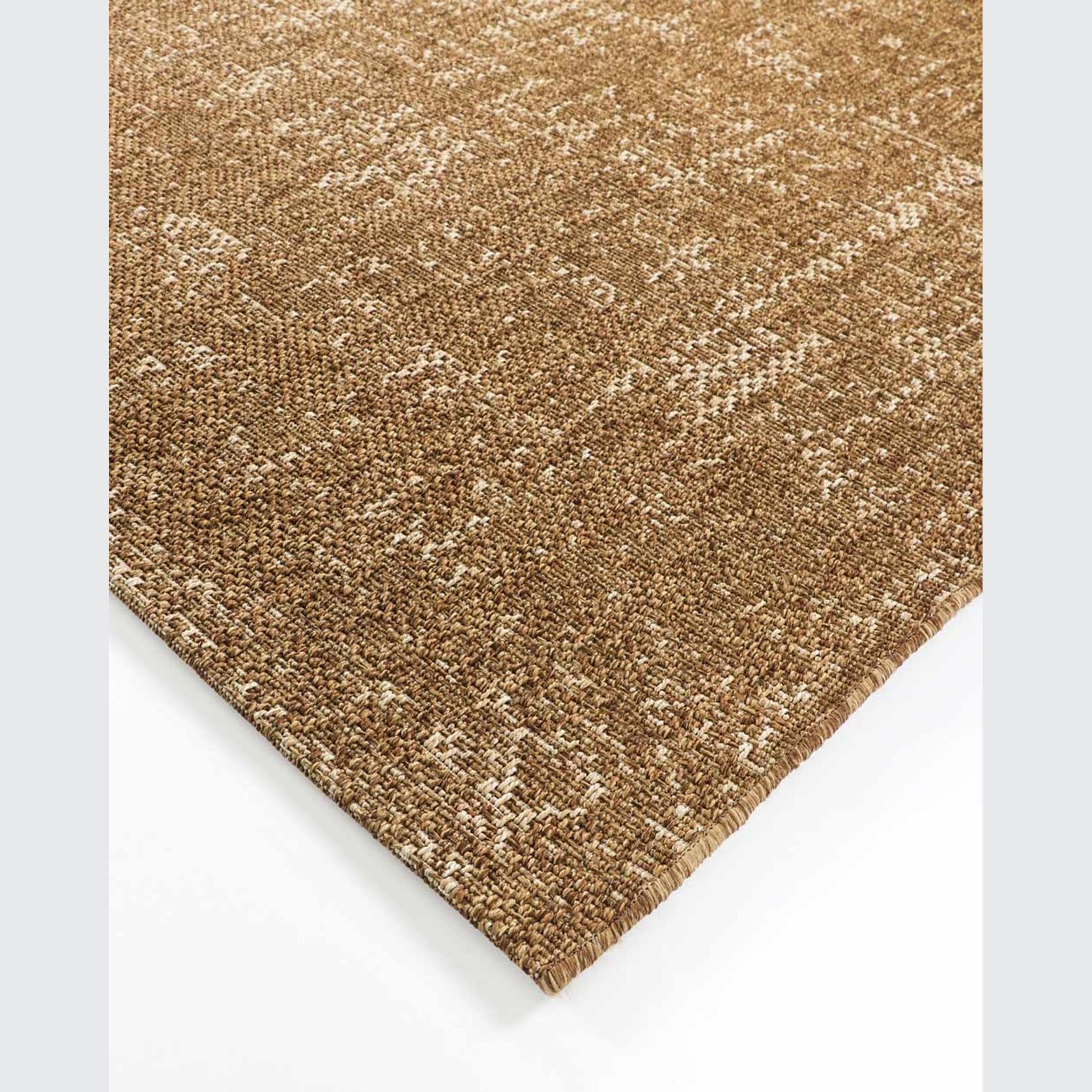 Baya Rattan Outdoor Rug - Barley gallery detail image