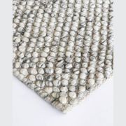 Baya Roxburgh Handwoven Loop Pile Rug - Flint Grey gallery detail image